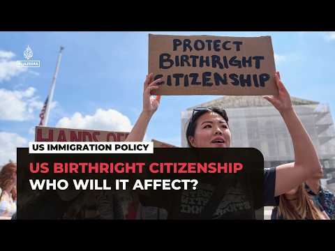 Trump bid to scrap US birthright citizenship: Who will it affect?