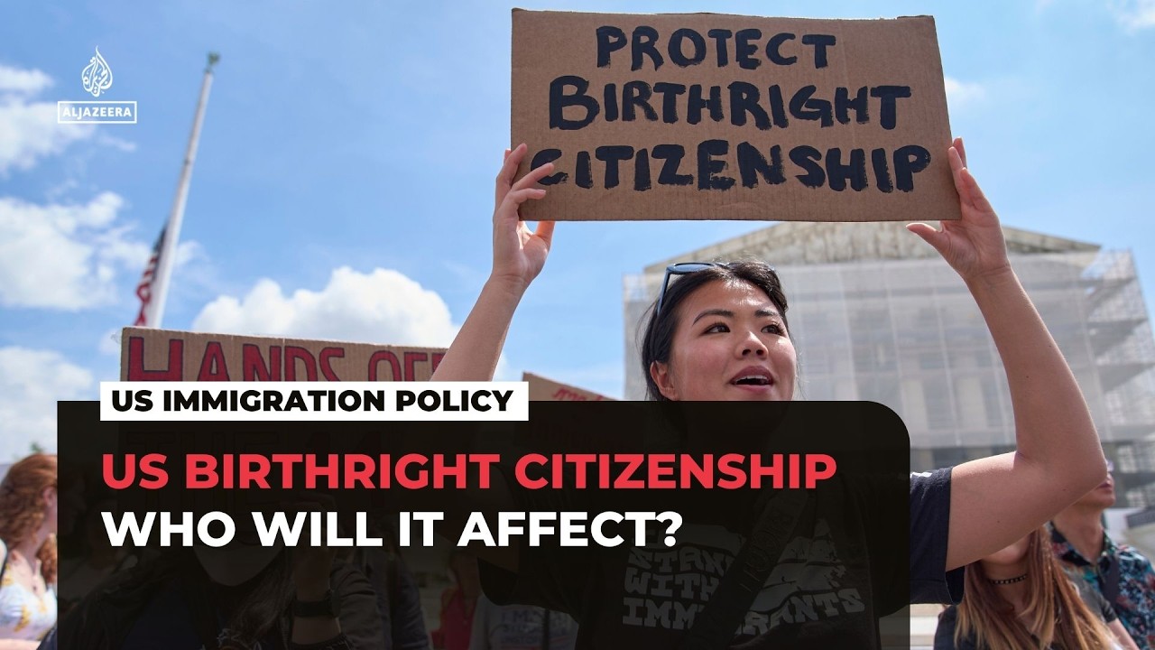 Trump bid to scrap US birthright citizenship: Who will it affect?