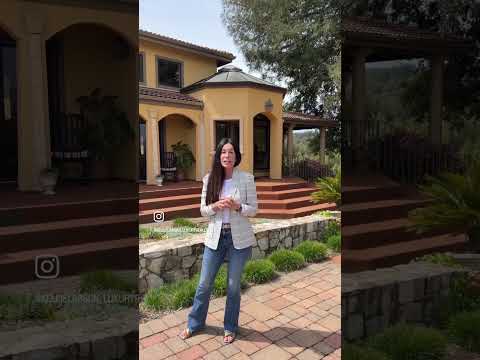 Luxury Healdsburg home with Wine Country views at 1160 Felta Road, Healdsburg by Kellie Larson.