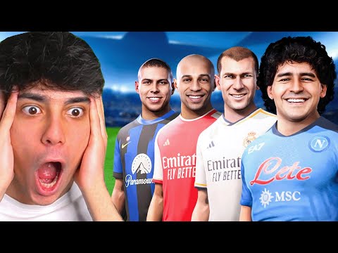 ⚽ CHAMPIONS LEAGUE but WITH FOOTBALL LEGENDS