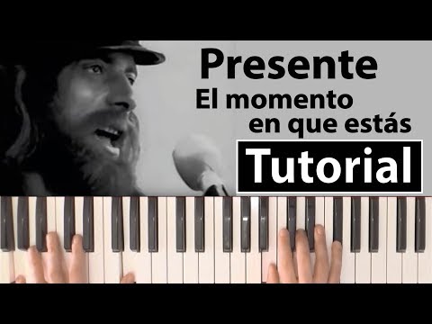 Como tocar "Presente, el momento en que estás"(Vox dei) - Piano tutorial, partitura y Mp3