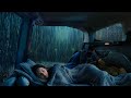 Rain Sounds For Sleeping - 99% Instantly Fall Asleep With Rain Sound  outside the window At Night