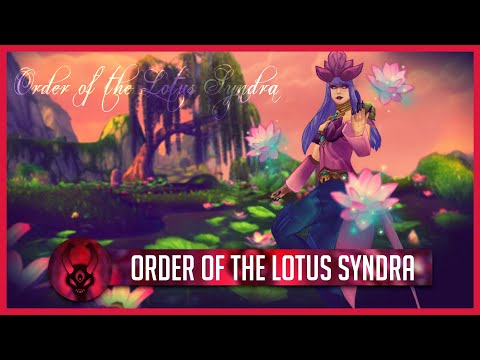 Order of the Lotus Syndra - Custom Skin