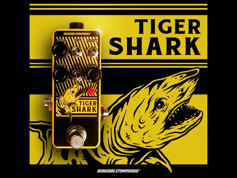 Tiger Shark Overdrive/Distorsore/Booster - HedgeHog StompBoxes