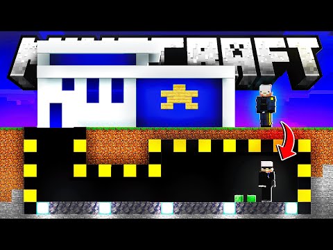 Escondi uma BASE SECRETA embaixo da DELEGACIA do meu amigo - Creative Squad (#62)