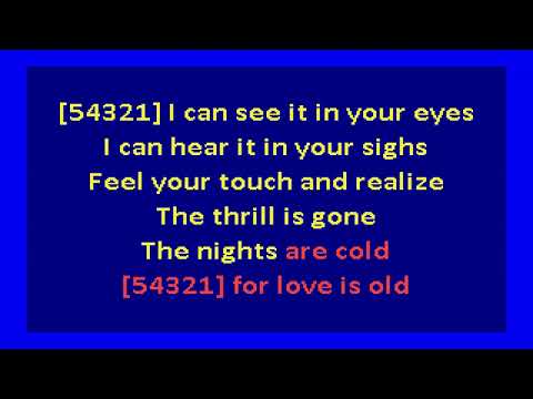 The Thrill Is Gone - Julie London
