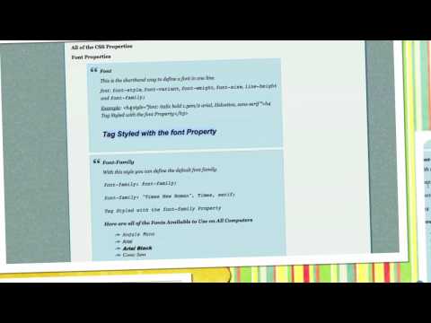 How to CSS Style HTML Pt 2