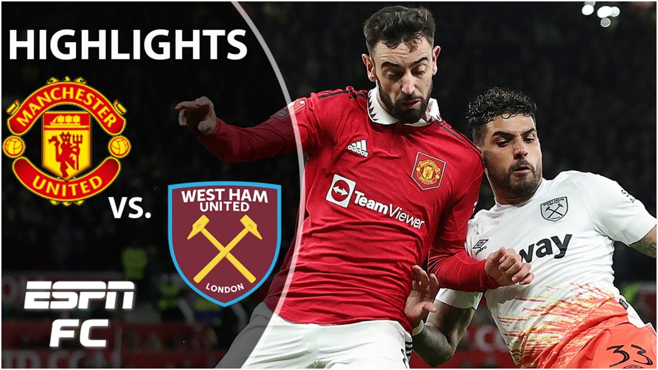 🚨 QUADRUPLE STILL ON?!🚨 Manchester United vs. West Ham | FA Cup Highlights | ESPN FC