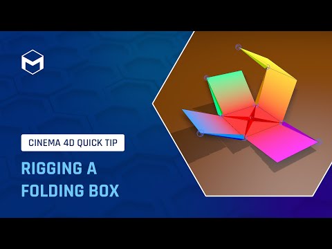 #C4DQuickTip 103: Rigging a Folding Box in Cinema 4D