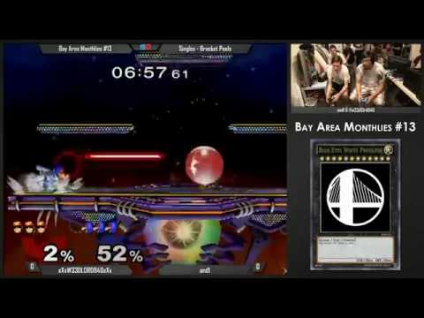 BAM #13 - Singles - Bracket Pools: W33DL0RD840 (C. Falcon) vs AND1 (Falco)