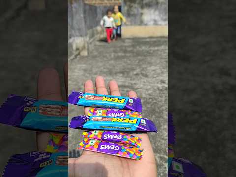 Cadbury gems & Perk chocolate  cute baby viral #Shorts #video #youtubeshorts