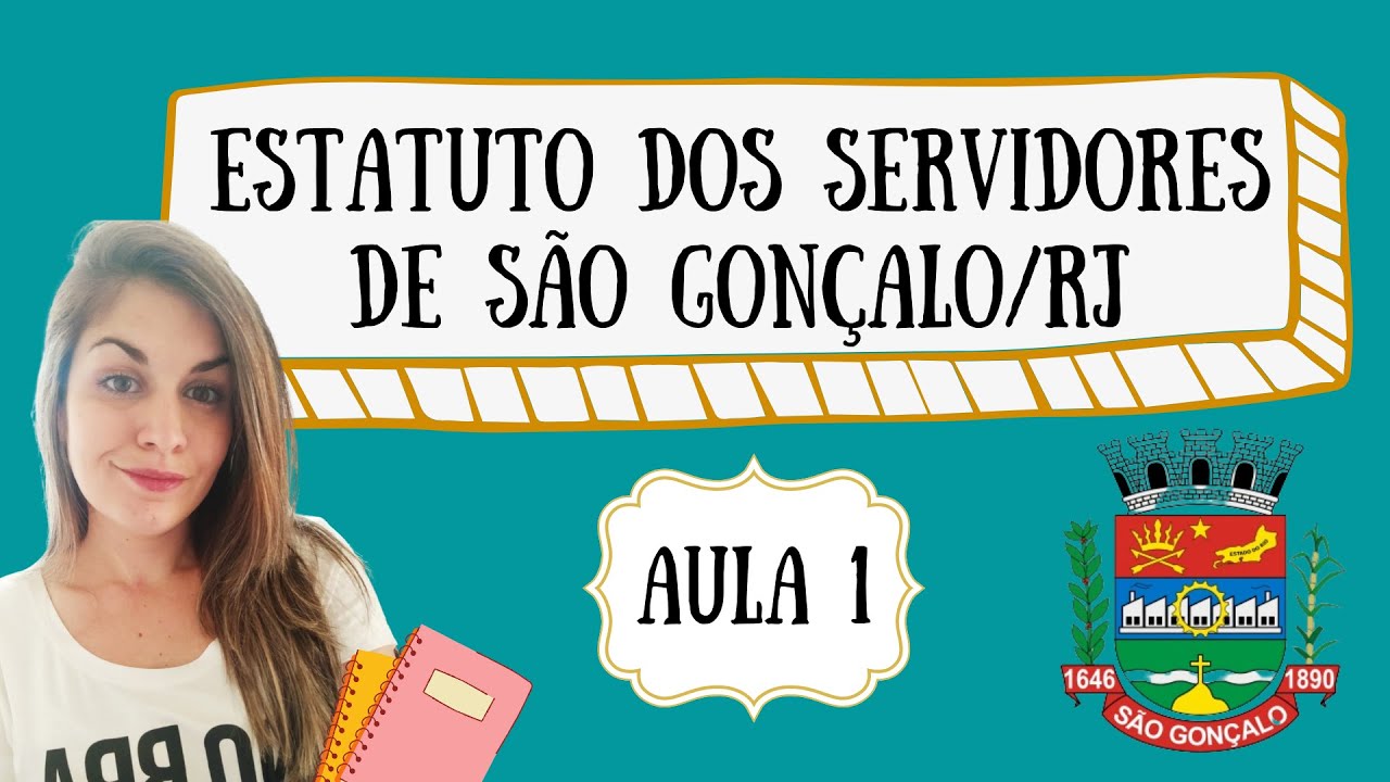 | SELECON | AULA 1 - ESTATUTO do SERVIDOR PÚBLICO de SÃO GONÇALO