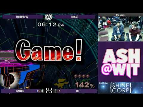 22Ninjas (Falco) vs Obi (Samus) - ASH@WIT #86 Melee Bracket