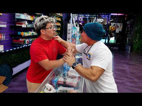 Fake Vape Shop Employee Prank! 