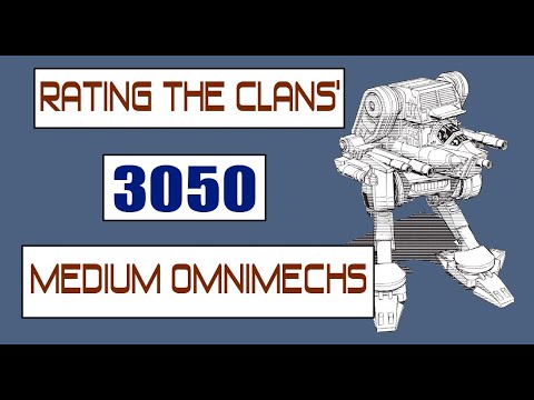 BattleTech: Rating the 3050 Clan Medium OmniMechs | Classic BT Strategy & Tactics