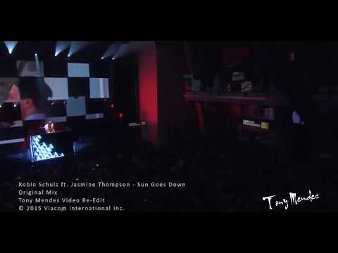 Robin Schulz Ft. Jasmine Thompson - Sun Goes Down (Original Mix - Tony Mendes Video Re-Edit)