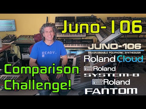 Juno 106 Challenge: Fantom vs System-8 vs Roland Cloud vs Juno-106