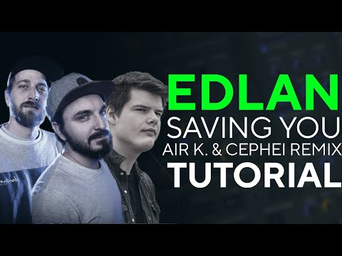 How To Make BASSES Like EDLAN - SAVING YOU (AIR K. & CEPHEI REMIX) | Phaseplant Tutorial
