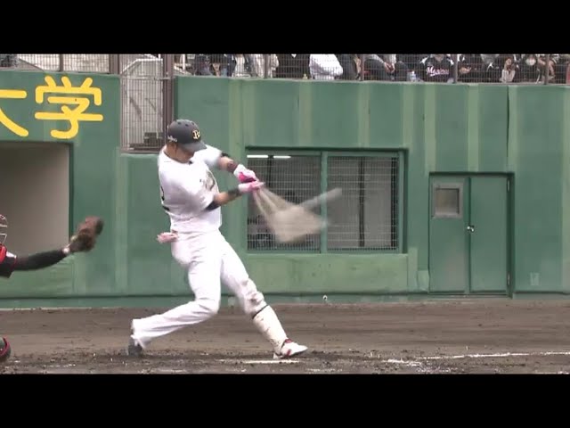 【7回裏】バファローズ・伊藤 キッチリ&コンパクトなスイングで逆転打!! 2016/3/6 Bs-M