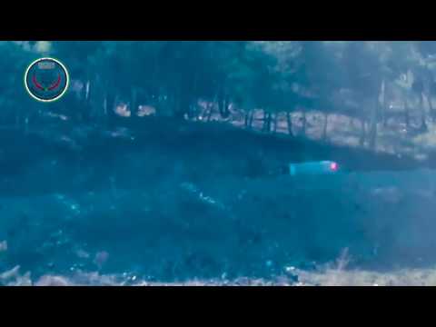 استهداف شاحنة ذخيرة  لقوات النظام بصاروخ تاو من قبل الفرقة الأولى الساحلية في الفرقة الأولى في محافظة ريف دمشق