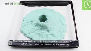 How to Make a Clay Volcano