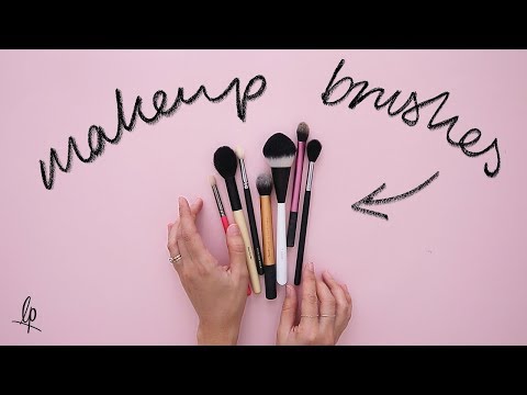 THE ONLY MAKEUP BRUSHES YOU NEED | Lily Pebbles