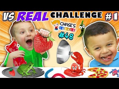 Chase's Corner: Gummy vs Real (#48) | DOH MUCH FUN