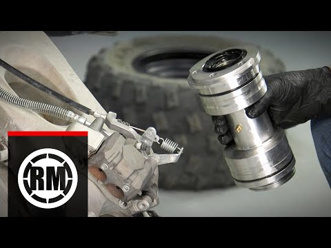 How To Replace the Rear Axle Bearings on a Yamaha YFZ450R