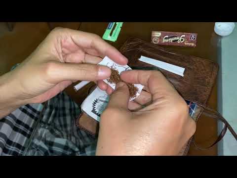 how to roll cigarettes by hand in 21 sec without machine