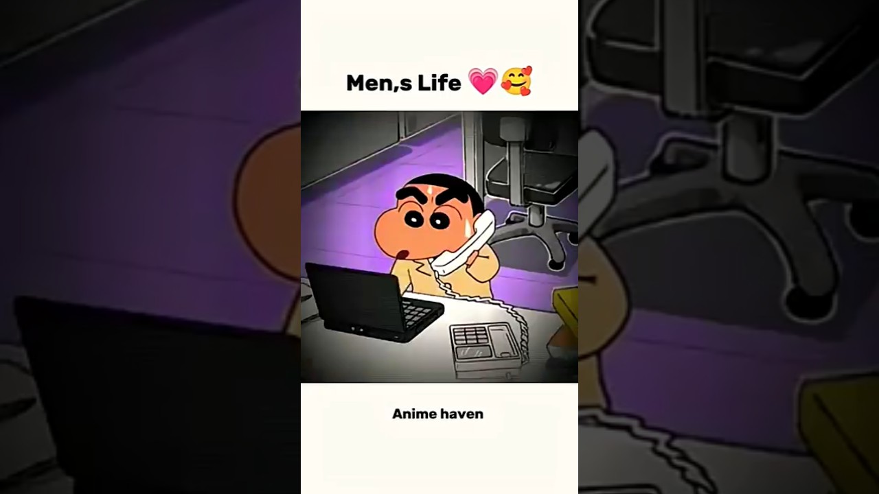 Bechara Shinchan aur Uski Men Life💔🥺💗।#shinchan