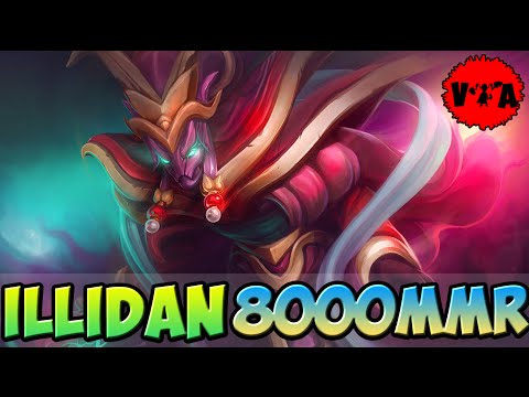 Dota 2 - Illidan 8000 MMR Plays Spectre vol #1 - Ranked Match