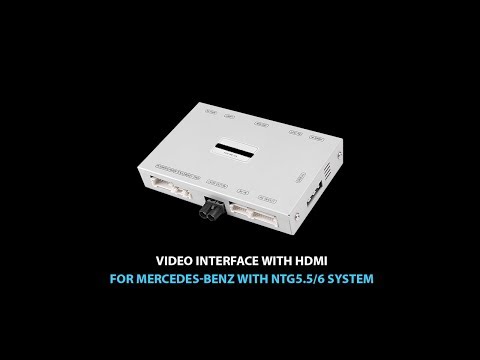 Interfaz de video con HDMI para Mercedes-Benz con sistema multimedia NTG5.5/6 Vista previa  3