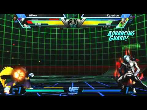 Vs Fighting II - UMVC3:Willo Vs HD Kyzertron
