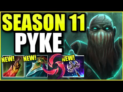 THE #1 PYKE WORLD SHOWS YOU HOW TO POP OFF AS PYKE MID IN SEASON 11!