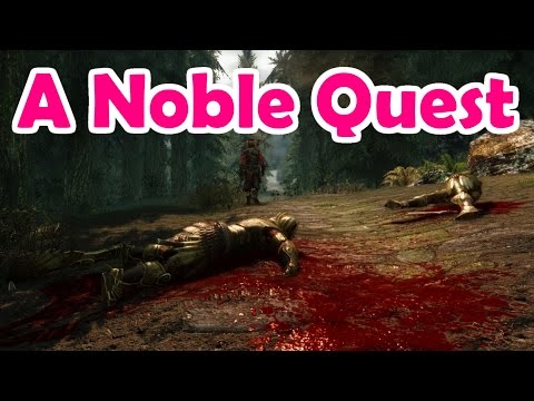 Skyrim With Mods Ep#17 | A Noble Quest | (No Main Quest)