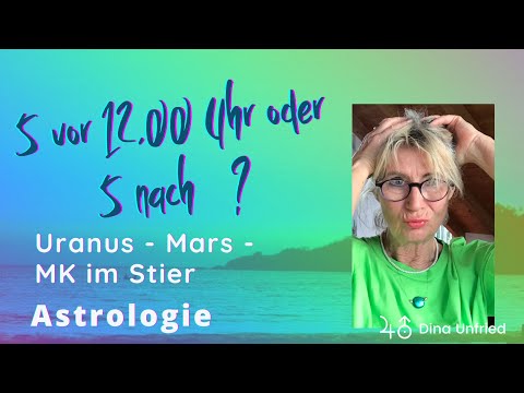 MARS, URANUS und Mondknoten im Stier, heizen die Konstellation für Herbst so richtig an.