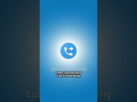 Easy Call Forwarding