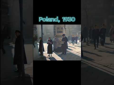 Poland in 1930 VS Poland in 1939 #shorts #ww2