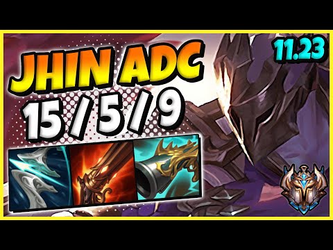 Jhin ADC vs Kalista / EUW Challenger / Patch 11.23 [ 15 / 5 / 9 ] ✅