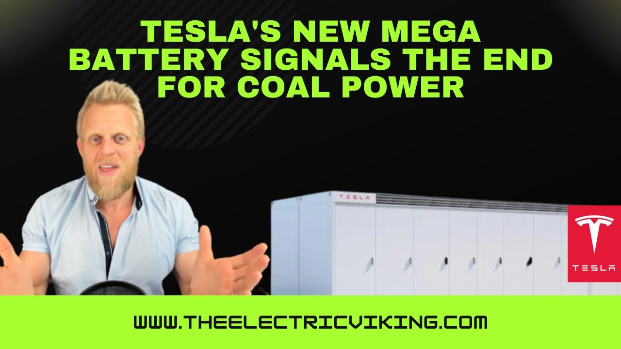 <h1 class=title>Tesla's new MEGA battery signals the end for COAL power</h1>