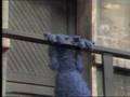 Sesame Street Grover Demonstrates 2 Chin Ups