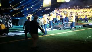 Southern University - Funk Factory Cymbal Section - Bayou Classic BOTB 2014