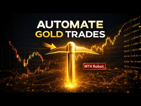 Golden Pickaxe EA MT4 – AI Gold Trading Robot for XAUUSD Automation