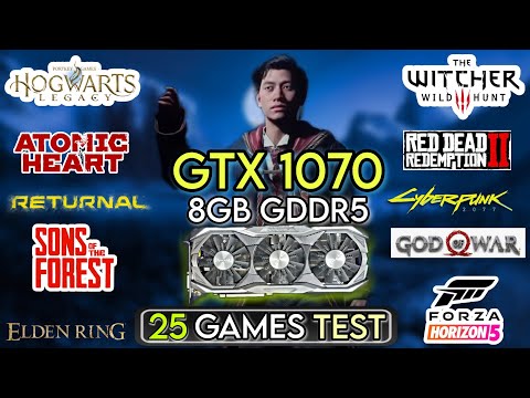 GTX 1070 In Early 2023 | Test In 25 Games | GTX 1070 In 2023