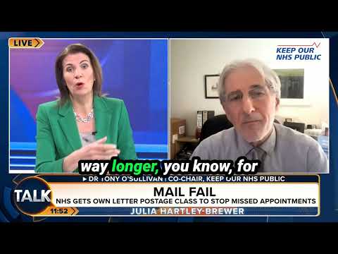 Scrapping NHS hospital appointments? Dr Tony O'Sullivan on Talk TV