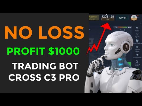No Loss - $1000 Profit - New Trading Bot Cross c3 in Pocket Option || 100% Success.