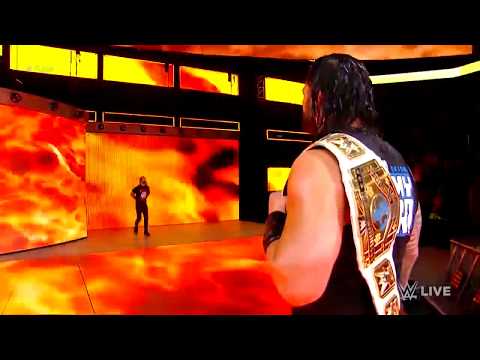 Seth Rollins Entrance HAS BURN IT DOWN