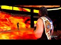 Seth Rollins Entrance HAS BURN IT DOWN