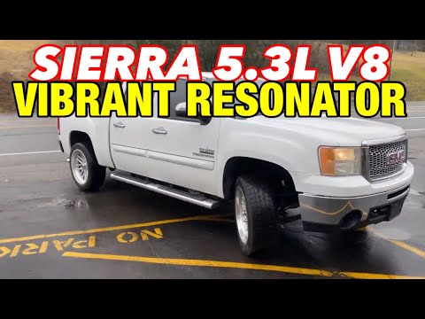 2012 GMC Sierra SLE 5.3L V8 DUAL EXHAUST w/ VIBRANT BOTTLE RESONATOR!