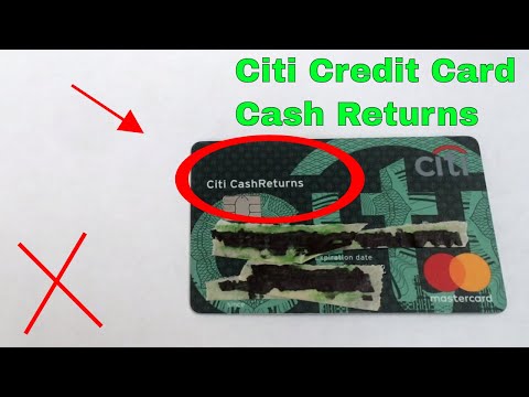 ✅  Citi Cash Returns Credit Card Review 🔴